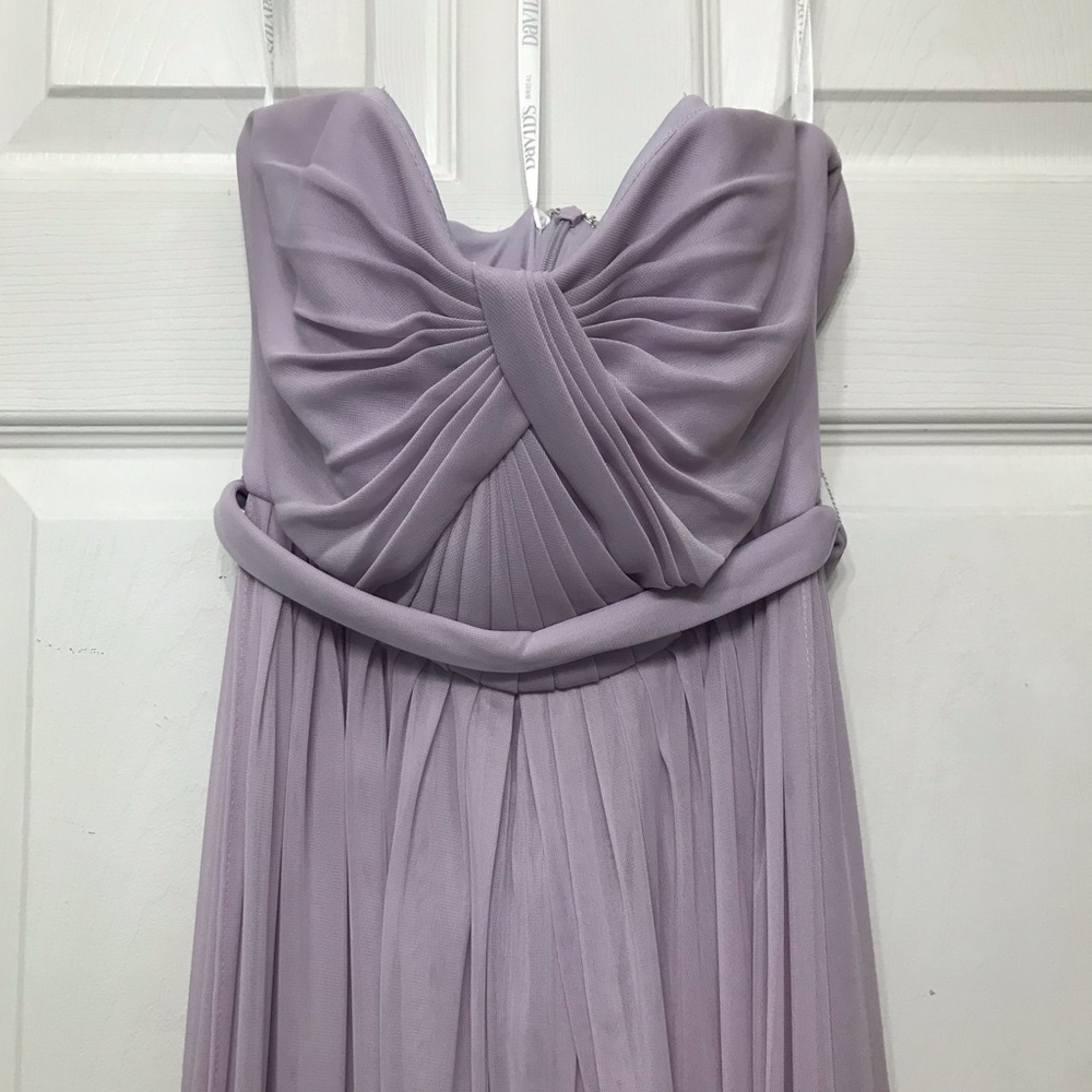 David’s bridal bridesmaid dress